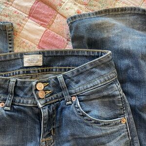 2 pairs Hudson Bootcut Jeans